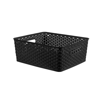 Y-Weave Medium Decorative Storage Basket - Brightroom™ 7 Y-Weave Medium Decorative Storage Basket - Brightroom™ - Image 7