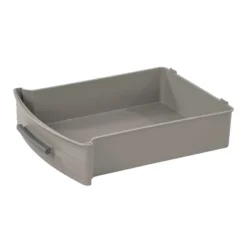 4 Drawer Weave Tower Dark Gray - Brightroom™: Plastic Storage Organizer, Portable Utility Drawers, Universal Storage 13 4 Drawer Weave Tower Dark Gray - Brightroom™: Plastic Storage Organizer, Portable Utility Drawers, Universal Storage -Brightroom GUEST 0a40f3f1 978d 420b 8461 eb01b0e021bc