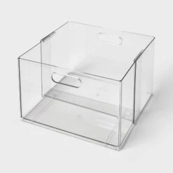 All Purpose Clear Expandable Bin Large - Brightroom™ 5 All Purpose Clear Expandable Bin Large - Brightroom™ -Brightroom GUEST 1b4378b1 8390 416c 9420 f492a930d124