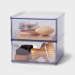 Clear Stackable Drawer - Brightroom™: Plastic Shower Organizer & Bath Caddy, 6"x6"x6" 5 Clear Stackable Drawer - Brightroom™: Plastic Shower Organizer & Bath Caddy, 6"x6"x6" -Brightroom GUEST 1bf87893 9e6e 4c7e 9c02 640f5228a0a1