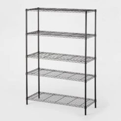 5 Tier Wide Wire Shelving - Brightroom™ 6 5 Tier Wide Wire Shelving - Brightroom™ -Brightroom GUEST 21d3addb 9b67 45e8 98b9 a6831702664f