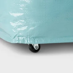 Storage Bag With Wheels Pewter Aqua - Brightroom™ -Brightroom GUEST 223562e9 a6d4 4a18 a7ca c6229c18151b