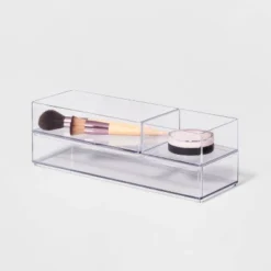 3 Bathroom Plastic Tray Beauty Organizer Set Clear - Brightroom™ 5 3 Bathroom Plastic Tray Beauty Organizer Set Clear - Brightroom™ -Brightroom GUEST 28aee1c3 5eb3 439c 8ea4 2dbdc4bd6ddf