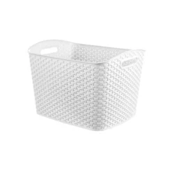 Y-Weave XL Curved Decorative Storage Basket - Brightroom™ 15 Y-Weave XL Curved Decorative Storage Basket - Brightroom™ -Brightroom GUEST 2be98247 c8a8 4af5 b1cc e065450a3ec5