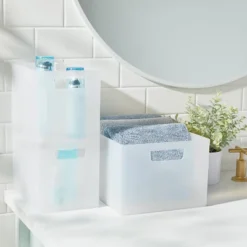 Bathroom Organizer Bin With Handles - Brightroom™