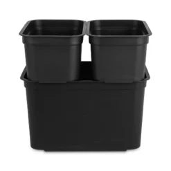 26.2qt Heavy Duty Storage Bin - Brightroom™: Black Plastic, Stackable & Portable, Universal Storage Solution 11 26.2qt Heavy Duty Storage Bin - Brightroom™: Black Plastic, Stackable & Portable, Universal Storage Solution -Brightroom GUEST 324302bf a70e 4b48 af87 0bb0a8e283d5