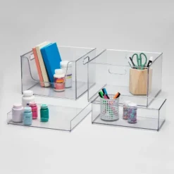 12'' X 12'' X 2" All Purpose Storage Tray - Brightroom™: Clear Plastic Bathroom Organizer Tray 8 12'' X 12'' X 2" All Purpose Storage Tray - Brightroom™: Clear Plastic Bathroom Organizer Tray -Brightroom GUEST 480d8a93 e446 4dd5 bd65 75179007029f