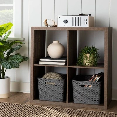 Large Y-Weave Decorative Storage Basket - Brightroom™ 1 Large Y-Weave Decorative Storage Basket - Brightroom™