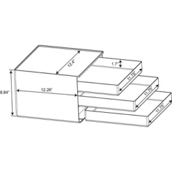 All Purpose 3 Drawer Storage Clear - Brightroom™ 9 All Purpose 3 Drawer Storage Clear - Brightroom™ -Brightroom GUEST 5845b0fb 7cee 47bd 882c 1e41ccb59e0e