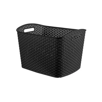 Y-Weave XL Curved Decorative Storage Basket - Brightroom™ 6 Y-Weave XL Curved Decorative Storage Basket - Brightroom™ - Image 6