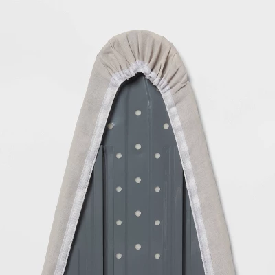 Standard Ironing Board White Metal With Creamy Chai Cover - Brightroom™ 2 Standard Ironing Board White Metal With Creamy Chai Cover - Brightroom™ - Image 2