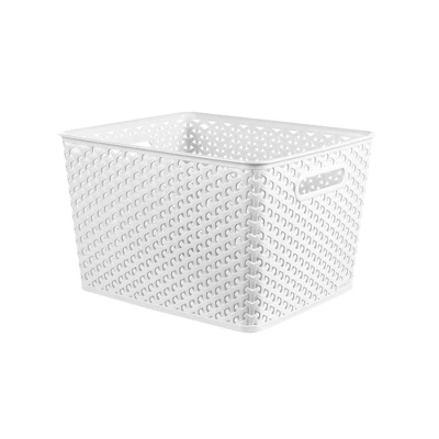 Large Y-Weave Decorative Storage Basket - Brightroom™ 8 Large Y-Weave Decorative Storage Basket - Brightroom™ - Image 8