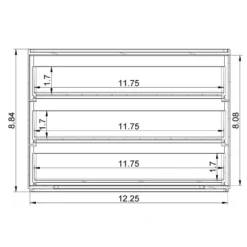 All Purpose 3 Drawer Storage Clear - Brightroom™ 8 All Purpose 3 Drawer Storage Clear - Brightroom™ -Brightroom GUEST 832698ca 3ff5 4af9 86b8 cac960d3fd13