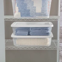 28qt Clear Under Bed Storage Box White - Brightroom™ 13 28qt Clear Under Bed Storage Box White - Brightroom™ -Brightroom GUEST 8a3a15e3 0651 4280 bec2 c70d55a9cbef