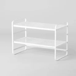2 Tier Shoe Rack Metal Mesh - Brightroom™ 7 2 Tier Shoe Rack Metal Mesh - Brightroom™ -Brightroom GUEST 97469fbe 60a1 4d79 b7f6 0432247cf2d3