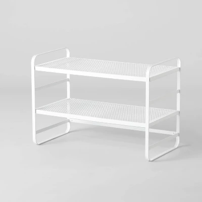 2 Tier Shoe Rack Metal Mesh - Brightroom™ 4 2 Tier Shoe Rack Metal Mesh - Brightroom™ - Image 4