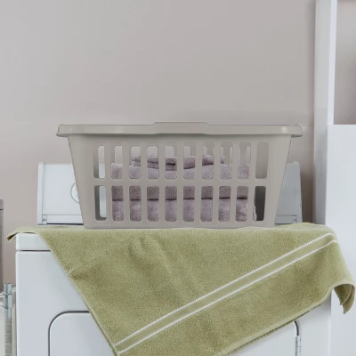 1.5bu Laundry Basket Gray - Brightroom™ 1 1.5bu Laundry Basket Gray - Brightroom™