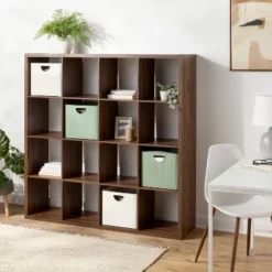 Brightroom 11 13" 16 Cube Walnut - Brightroom™