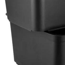 26.2qt Heavy Duty Storage Bin - Brightroom™: Black Plastic, Stackable & Portable, Universal Storage Solution 12 26.2qt Heavy Duty Storage Bin - Brightroom™: Black Plastic, Stackable & Portable, Universal Storage Solution -Brightroom GUEST aa51cd5b 4790 4d5a ac45 a42255c74a0d 1