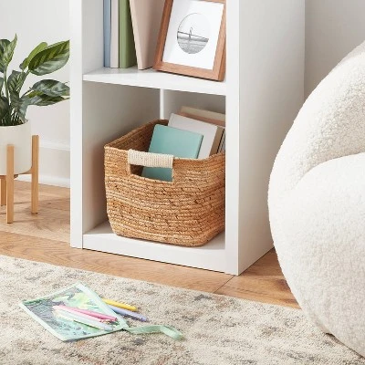 Woven Rectangular Banana Sewing Basket - Brightroom™ 1 Woven Rectangular Banana Sewing Basket - Brightroom™