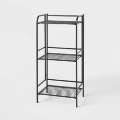 Folding 3 Shelves Black - Brightroom™ 6 Folding 3 Shelves Black - Brightroom™ -Brightroom GUEST ad23b2aa ea02 4c65 916f 058ab9cf16df