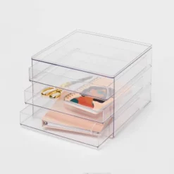 All Purpose 3 Drawer Storage Clear - Brightroom™ 7 All Purpose 3 Drawer Storage Clear - Brightroom™ -Brightroom GUEST bed8afa5 14b2 4943 91a3 9cebbabacd7a