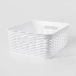 Wave Medium Storage Bin - Brightroom™ 8 Wave Medium Storage Bin - Brightroom™ -Brightroom GUEST d76f2f88 c748 4777 a4bb 8bf835b8eac5