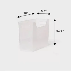 Medium Multipurpose Storage Bin Clear - Brightroom™ 5 Medium Multipurpose Storage Bin Clear - Brightroom™ -Brightroom GUEST e8813010 7aaa 4dec a2e4 ab84fa82c174