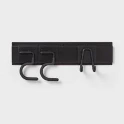 Heavy Duty Garage Tool Hook And Rail Kit - Brightroom™: Wall Mounted Storage, Steel, Black, 36" Width, 90 Lb Capacity 5 Heavy Duty Garage Tool Hook And Rail Kit - Brightroom™: Wall Mounted Storage, Steel, Black, 36" Width, 90 Lb Capacity -Brightroom GUEST f64e8945 0a76 45a2 aaef e952b0556146
